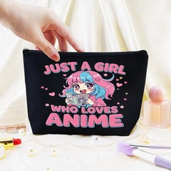 Yoxiumi Anime Gifts for Women Lover 25*17cm, black