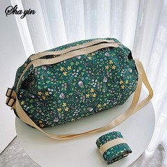 Cartoon Keyboard Foldable Shopping Bag Portable Reusable Tote Crossbody Gift Bag