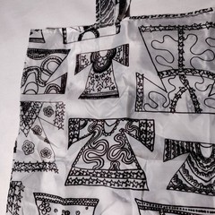 Ikea Karismatisk Black/White Foldable Shopping Bag Stocking Filler