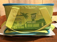 2 Trader Joe’s – 2026 Mini Insulated Bags – Orange/Green + Green/Blue- 1.5 gal
