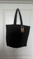 American Civil Liberties Union (ACLU) ECOBAGS Black Reusable Tote Bag 13x15x5
