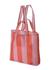 IKEA SKYNKE Bag/Shopping Tote/folds into it’s pocket – NEW – Pink/Orange