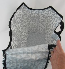 IKEA KNALLA Bag 12 Gal. with Zipper Large Tote Reusable Grocery Laundry Storage