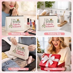 DCXFQWY Sewing Makeup Bag Gifts for Women Lovers – Quilting multicolor