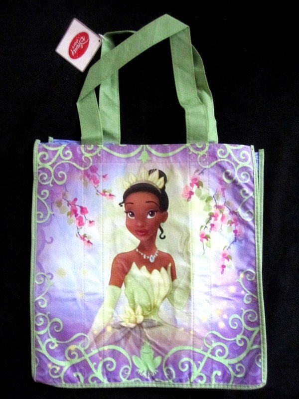 Disney Store Tiana Princess and the Frog Reusable Shopping Tote Bag NWT New
