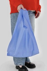 NEW! Baggu STANDARD BAG in “Cornflower” Blue Washable Recyc. Nylon SOLD OUT/RARE