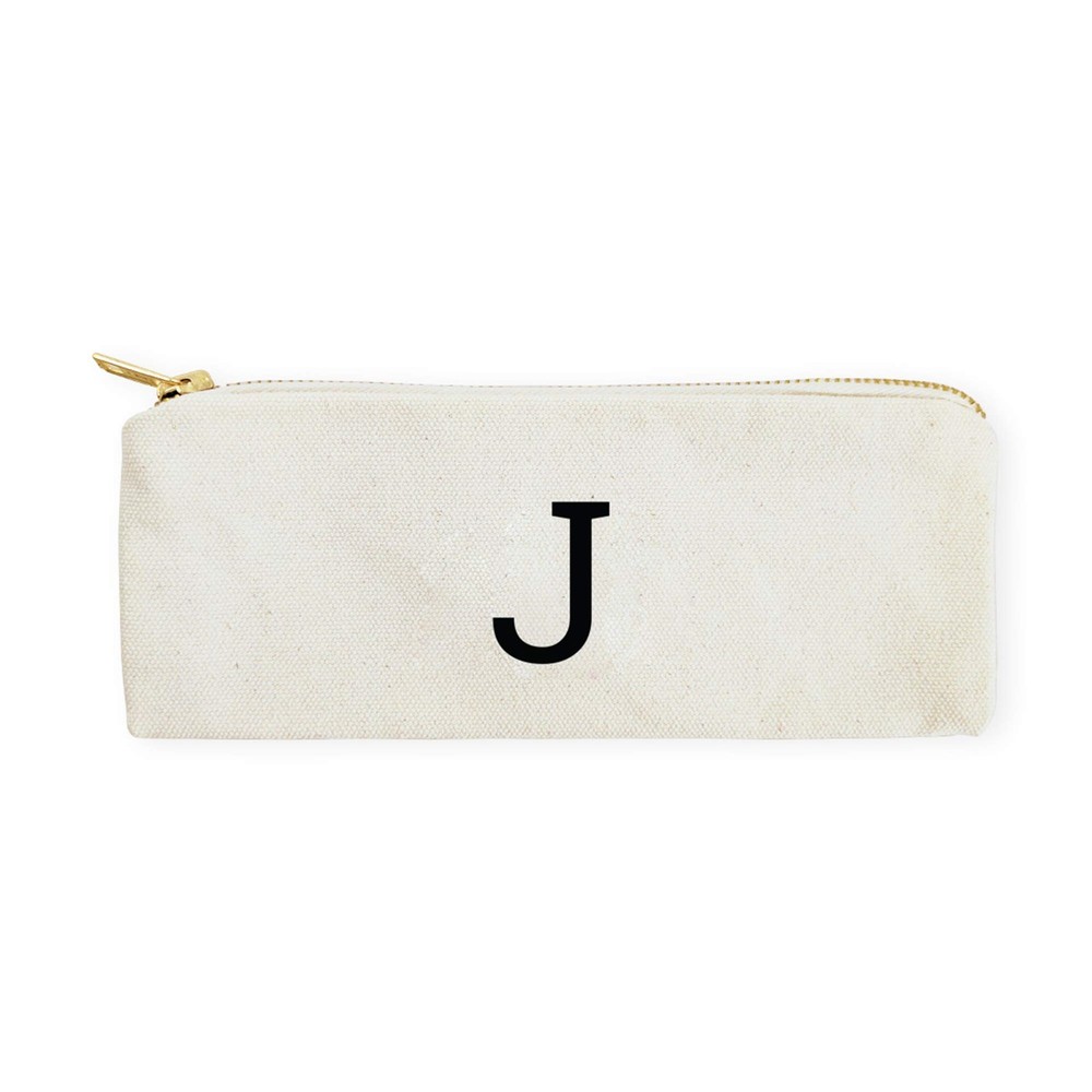 The Cotton & Canvas Co. Personalized Modern Monogram 8″ W x 3″ H, Black