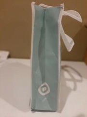 10 pack Target Reusable Shopping Lunch Bag, Gift bag, Bridal Tote Pastel Teal