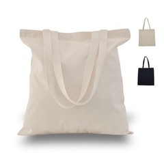 Reusable Canvas Tote Bags Lightweight Blank Grocery Bag for Shopping, Travel