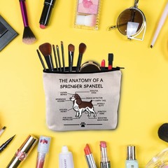 LEVLO Funny Springer Dog Lovers Gifts The Anatomy of A Spaniel