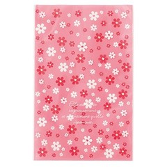 HEADS LVF-OP4 Lovely Flower OPP Gift Bags Made in Japan Pink 150mm W x 230mm H