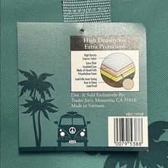 Trader Joe’s Teal Logo LARGE Insulated Tote Bag NEW!!