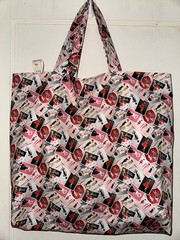 Vintage Barbie In Photos – Handmade Washable Reversible Sturdy Tote Bag