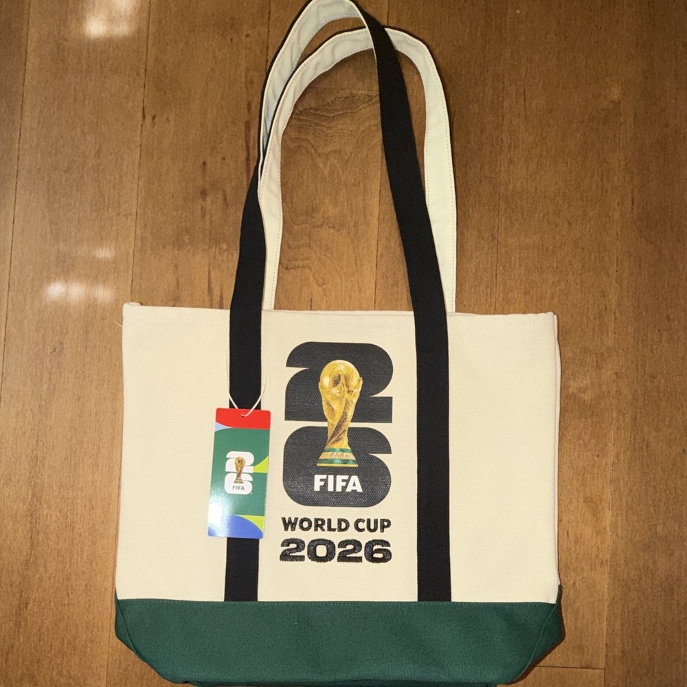 World Cup 2026 FIFA Tote bag White/Green/Black