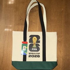 World Cup 2026 FIFA Tote bag White/Green/Black