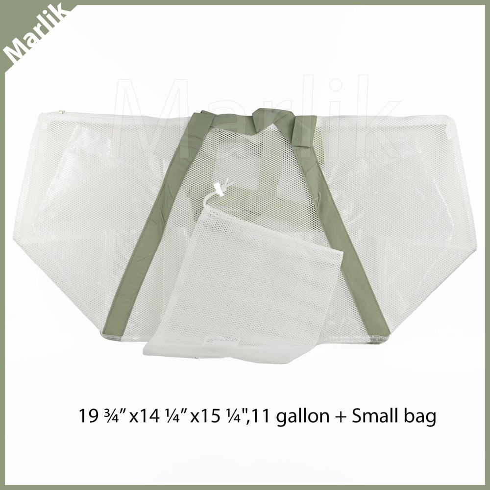 IKEA DAJLIEN Shopping bag White 19 ¾x14 ¼x15 ¼ “/11 gallon + Small bag, NEW