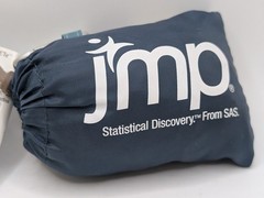 New RePete ChicoBag Multi-Use Compact Bag with JMP Statistical Discovery Print
