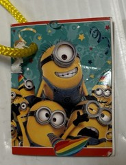 Despicable Me Minions Large Gift Bag 10.5″ x 13″ x 5″ Minion Party Fast Shipping