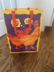 TRADER JOE’S “ORANGE CHICKEN” Reusable Shopping Bag RARE Limited