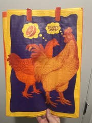 NEW Trader Joe’s Rare ORANGE CHICKEN Reusable State Mystery Bag Grocery Shopping