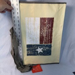 NEW LARGE HEB Destination Holiday TEXAS Flag REUSABLE Grocery Bag H.E.B
