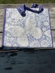 HOME SENSE Shopping Tote Bag BUTTERFLIES 🦋 Reusable Eco Friendly