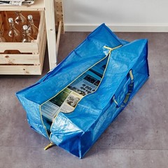 5x IKEA ORIGINAL FRAKTA CARRIER LAUNDRY / SHOPPING BAG XL @76L @20gallon
