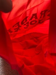 Trader Joe’s Mini Tote Folded 2 in 1 Shopping Bag .Complimentary black dust bag