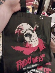 Friday The 13th REUSABLE TOTE BAG NEW