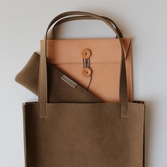 Itoya Color Chart: Document Tote Bag 74 Vintage Barrel Business Bag