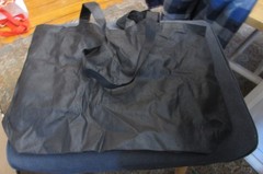Verizon FIOS Tote Bag United States Shopping Bag / Black, Red & White