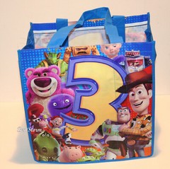 Disney Store Toy Story 3 Reusable Grocery Shopping ECO Tote Anytime Gift Bag