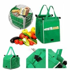 2X Reusable Shopping Bag Grocery Tote Laundry Bags Eco Friendly Foldable Large