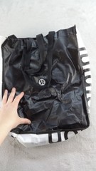 Lululemon Reusable Shopping Tote Lunch Bag Spring