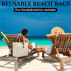 12 Pack Canvas Grocery Bag Large Blank Shopping Tote Bags Reusable Pouches Bu…