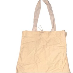 OCREVUS Ocrelizumab Medium Canvas Reusable Tote Bag Beige Logo 12x12x6