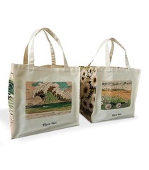 Flynt Ave. Cute Reusable Grocery Shopping Bag, Spring and Summer Aesthetics -…