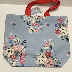 Tesco Cath Kidston Blue Flower Bag Tote Floral 2024 New