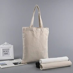 8×10″ Reusable Blank Canvas Tote Bags Shopping Bags Natural Eco Friendly Plain
