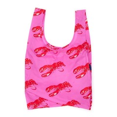 NWT Baggu Standard Reusable Bag Pink Lobster US seller Discontinued OOP Sold Out