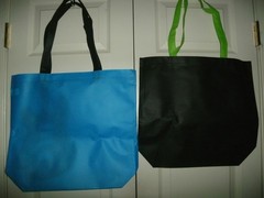 NEW Set of 3 Guitar Shopping Travel Tote Bags 17×15 in. double handle foldable