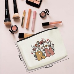 Inspirational RN Gifts for Nurses Makeup Bag Nursing Nurse