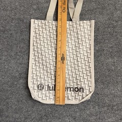 Lululemon Reusable Shopping Tote Bag Small Black White Red Lot 3