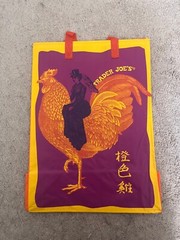 Trader Joe’s Mandarin Orange Chicken Reusable Shopping Bag New With Tags!