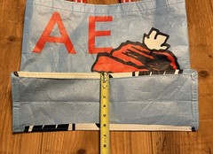 American Eagle x Peanuts Snoopy Reusable Tote Bag Peace Love AE Super Cute