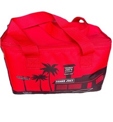 ❤️ TRADER JOE’S ❤️ Mini Insulated Tote Bag LIMITED EDITION RED 1.5Gal