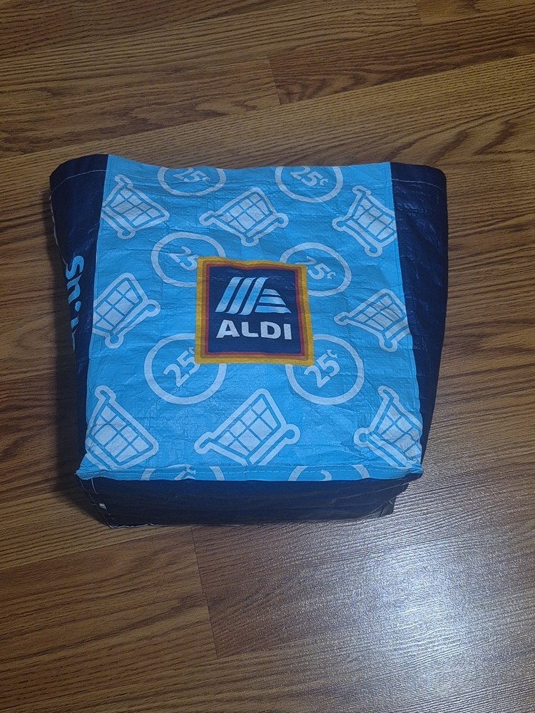 Reusable Tote Bag 12″x14.5″ Aldi