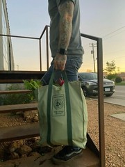 Hemp Go Green® 100% Hemp Canvas Heavy-Duty Washable Reusable Shopping Bag