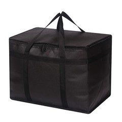 Xl Insulated Reusable Grocery Bags With Sturdy Zipper Reinforced Bottom & Handle