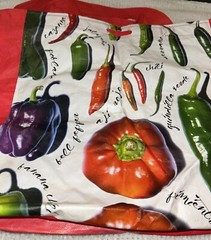 20×13 Earthwise Pepper Food Multicolor Reusable Shopping Bag
